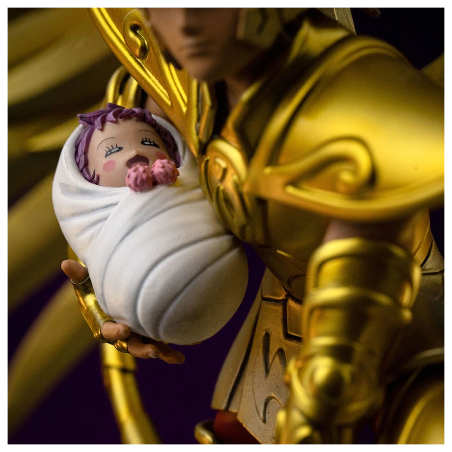 Saint Seiya Art Scale 1/10 Sagittarius Aiolos szobor figura 21 cm  termékfotó