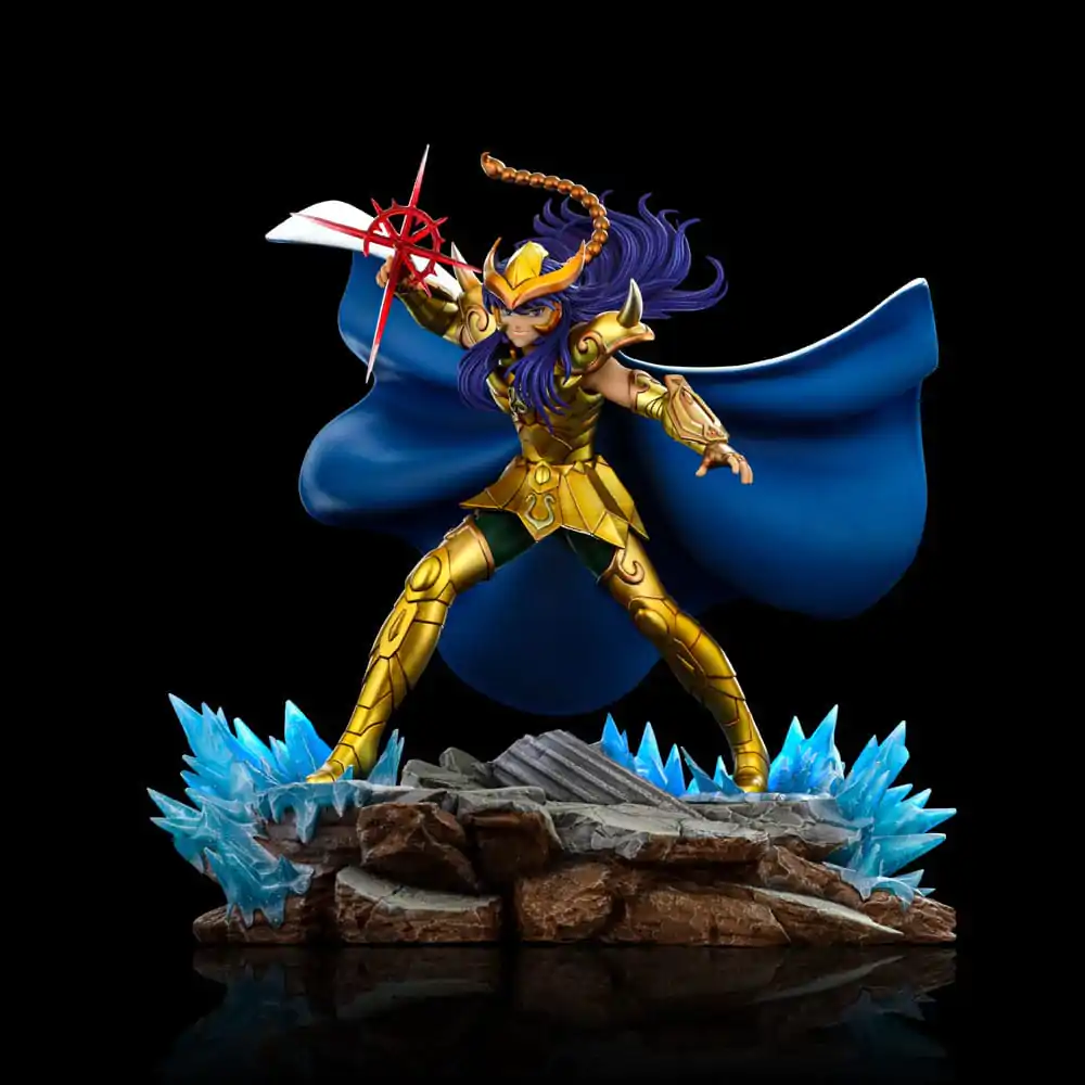 Saint Seiya Art Scale 1/10 Scorpio Milo szobor figura 24 cm termékfotó