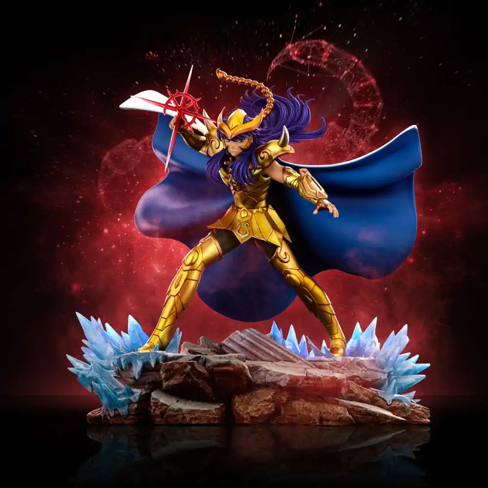 Saint Seiya Art Scale 1/10 Scorpio Milo szobor figura 24 cm termékfotó