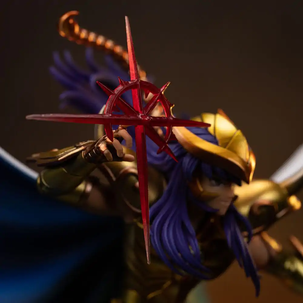 Saint Seiya Art Scale 1/10 Scorpio Milo szobor figura 24 cm termékfotó