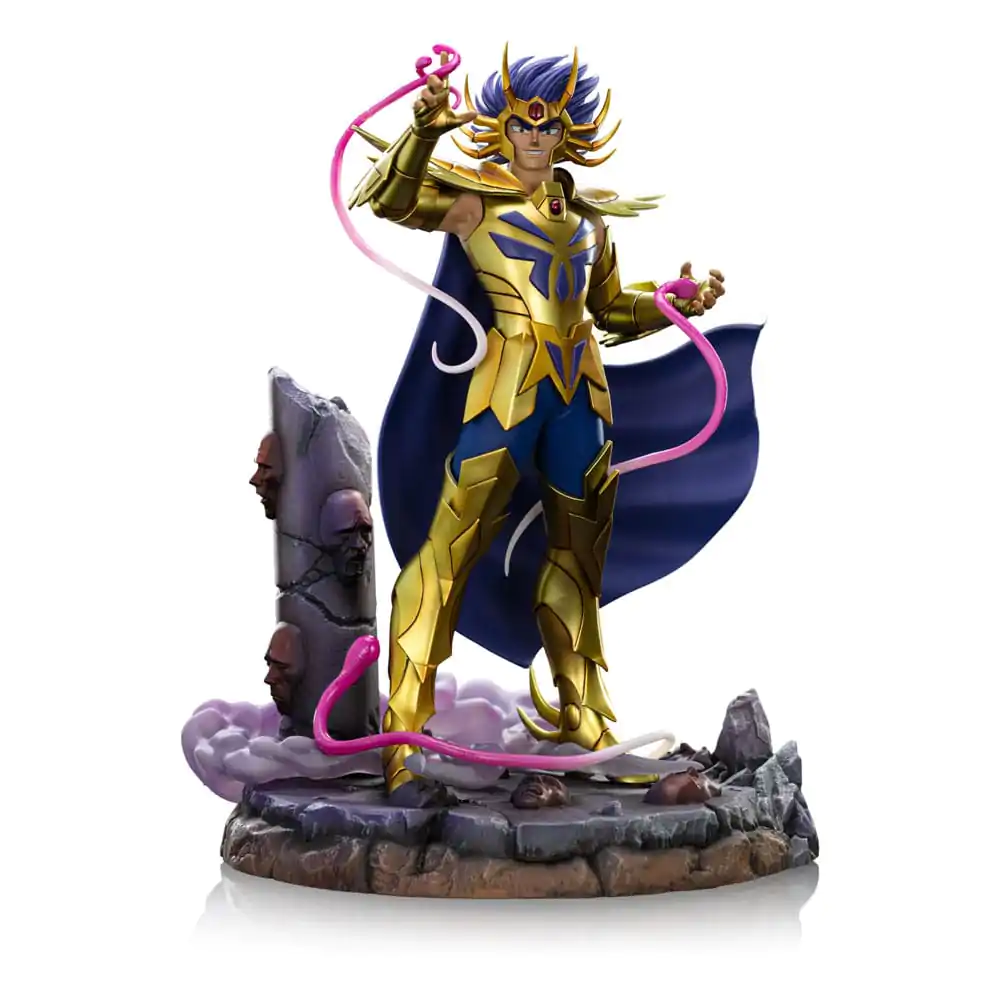 Saint Seiya Art Scale 1/10 TCancer Deathmask szobor figura 23 cm termékfotó