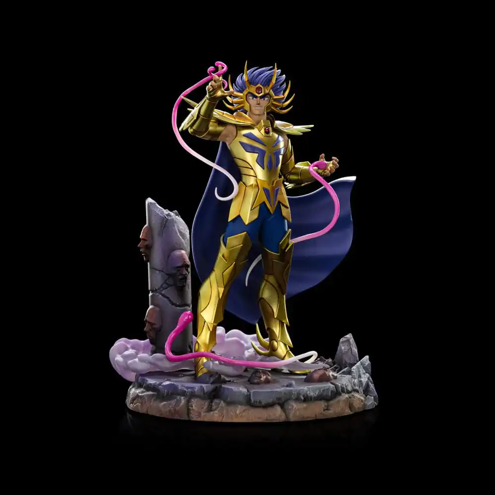 Saint Seiya Art Scale 1/10 TCancer Deathmask szobor figura 23 cm termékfotó