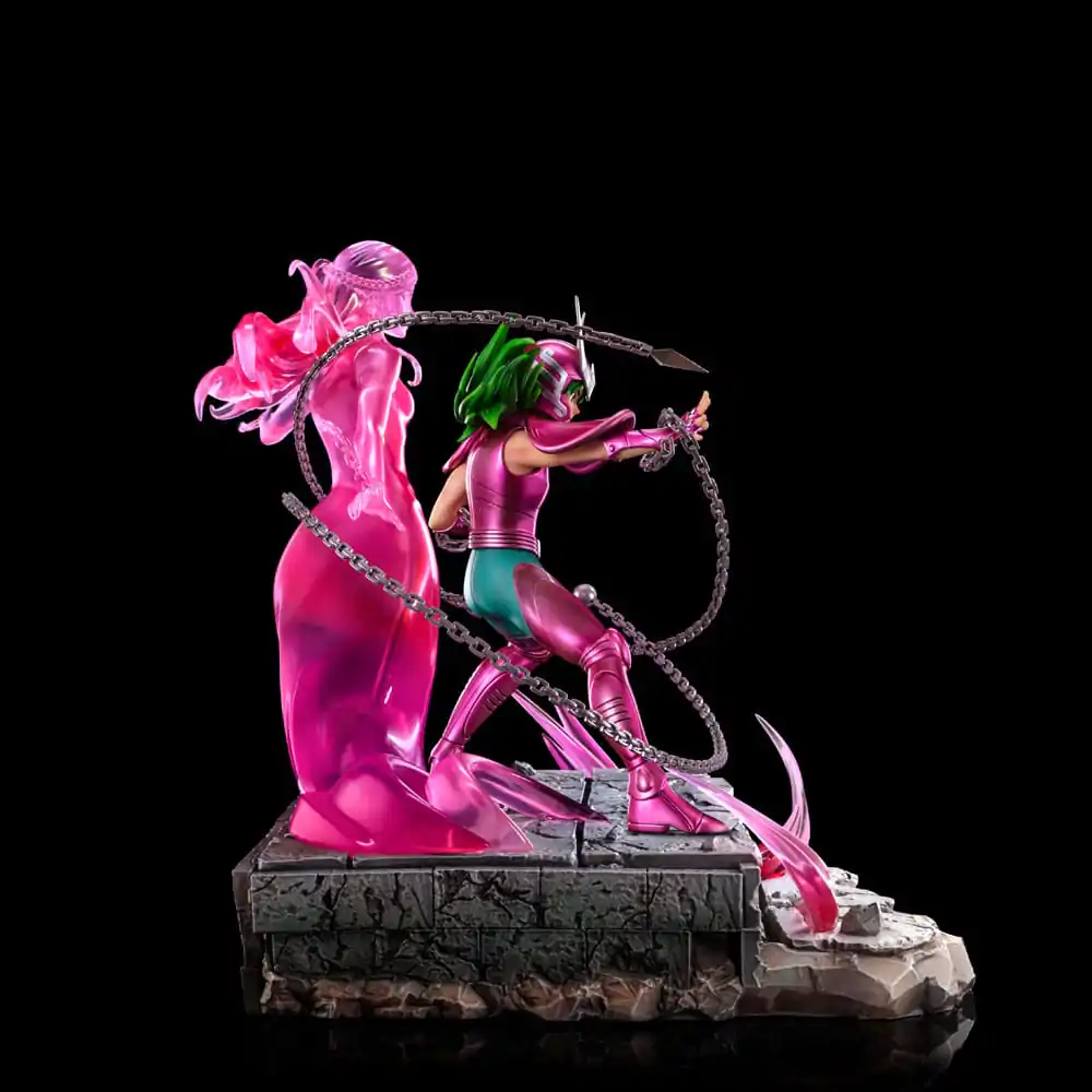 Saint Seiya Deluxe Art Scale Statue 1/10 Andromeda Shun 23 cm termékfotó