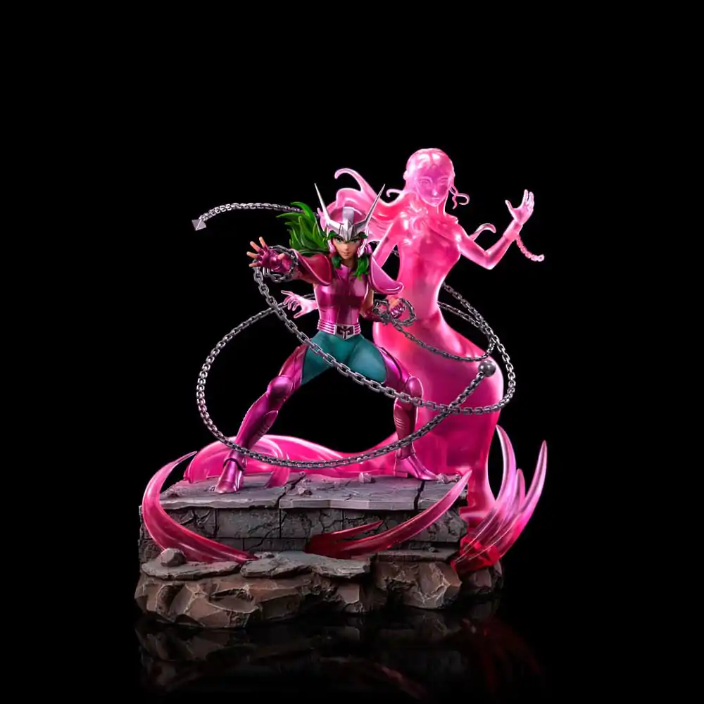 Saint Seiya Deluxe Art Scale Statue 1/10 Andromeda Shun 23 cm termékfotó