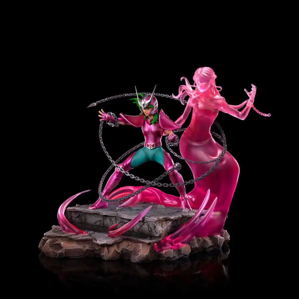 Saint Seiya Deluxe Art Scale Statue 1/10 Andromeda Shun 23 cm termékfotó