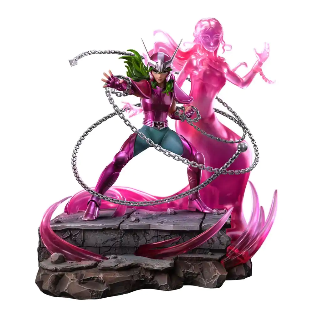 Saint Seiya Deluxe Art Scale Statue 1/10 Andromeda Shun 23 cm termékfotó