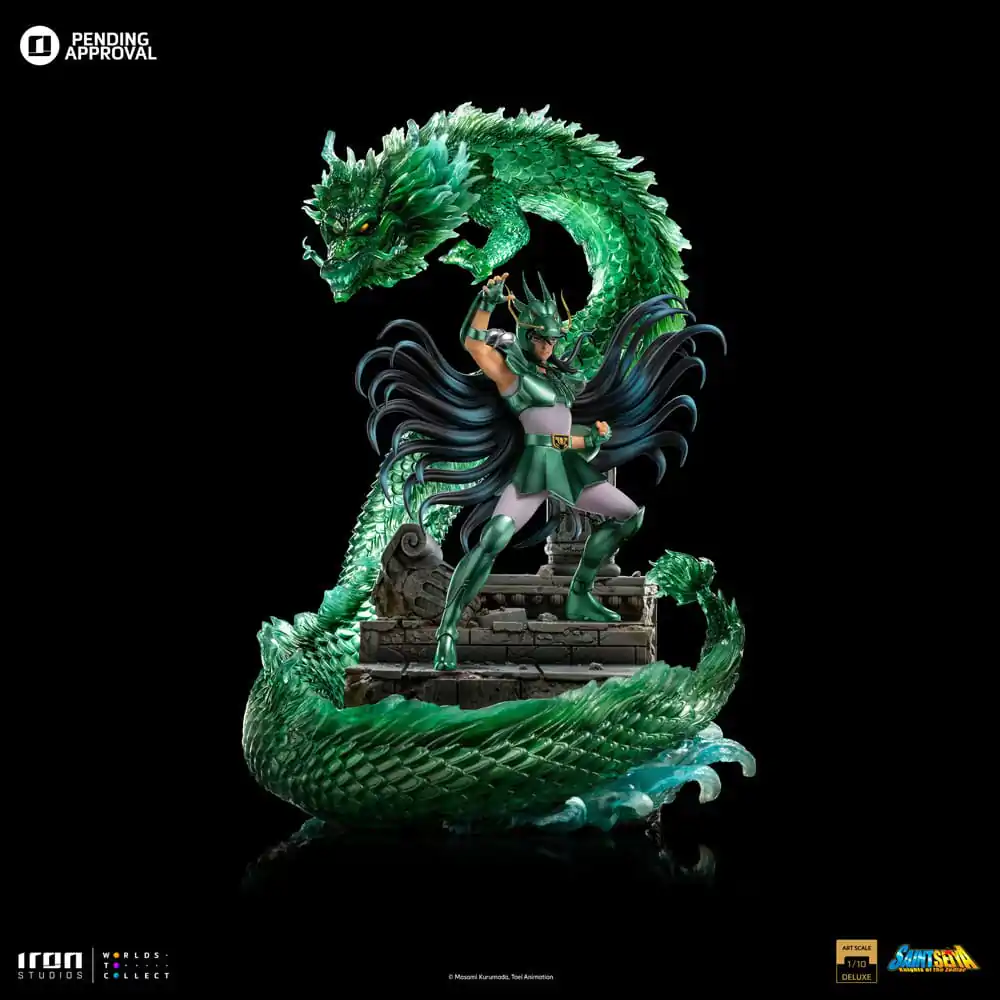 Saint Seiya Deluxe Art Scale Statue 1/10 Dragon Shiryu 38 cm termékfotó