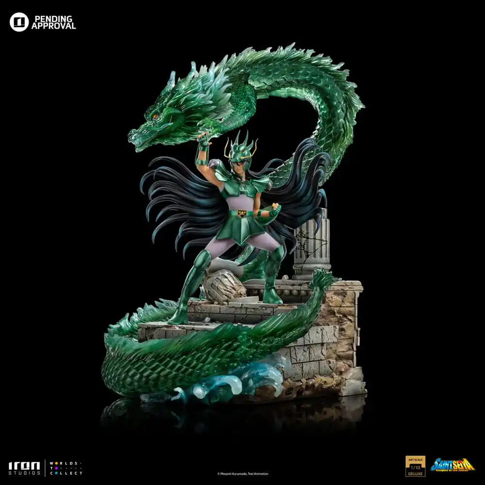 Saint Seiya Deluxe Art Scale Statue 1/10 Dragon Shiryu 38 cm termékfotó