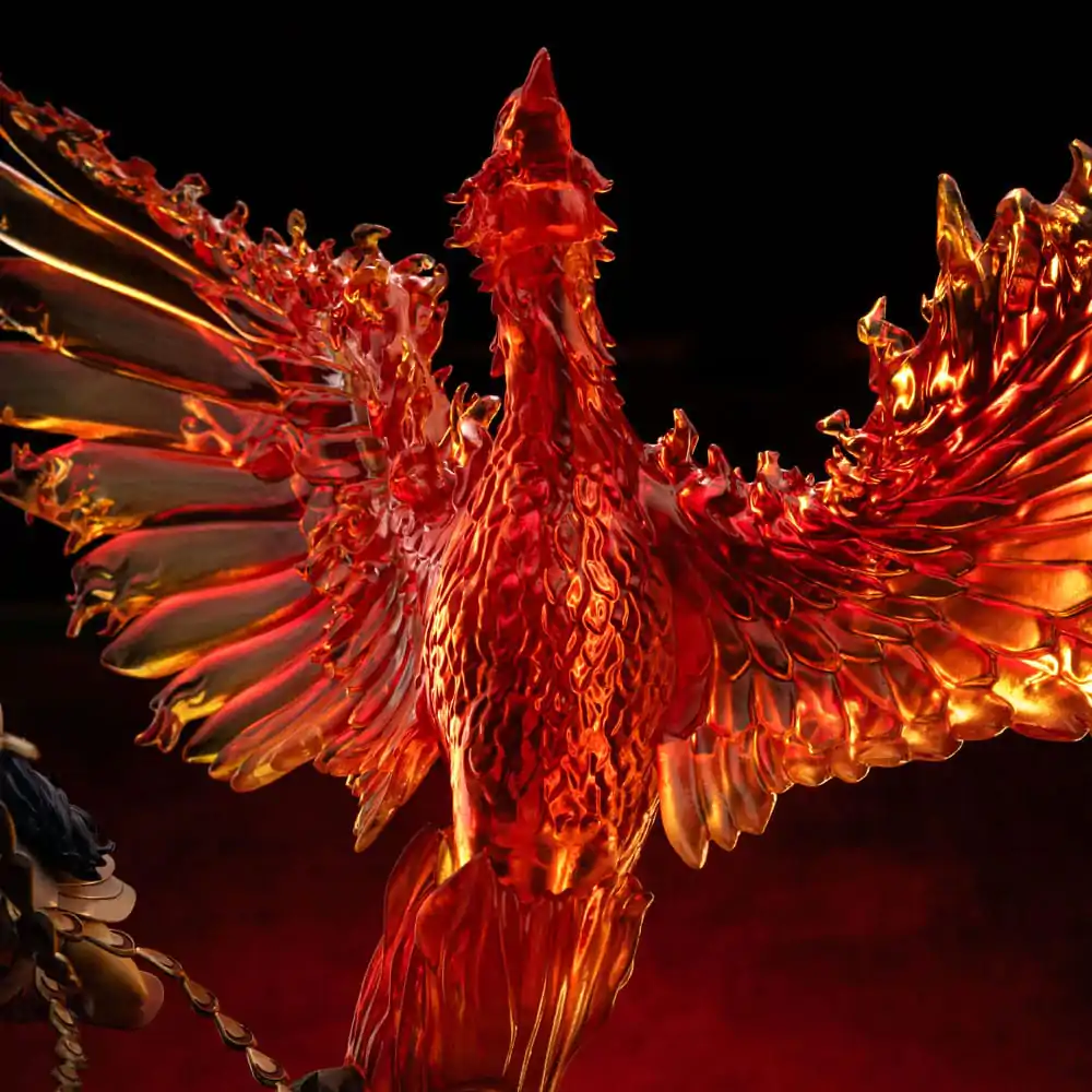 Saint Seiya Deluxe Art Scale 1/10 Phoenix Ikki szobor figura 41 cm termékfotó