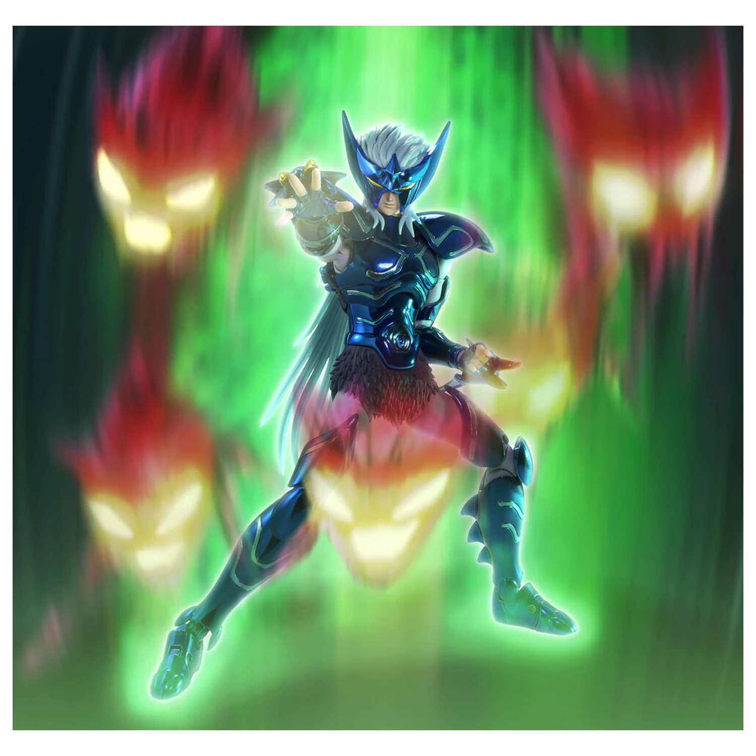 Saint Seiya Epsilon Alioth Fenrir figura 17cm termékfotó