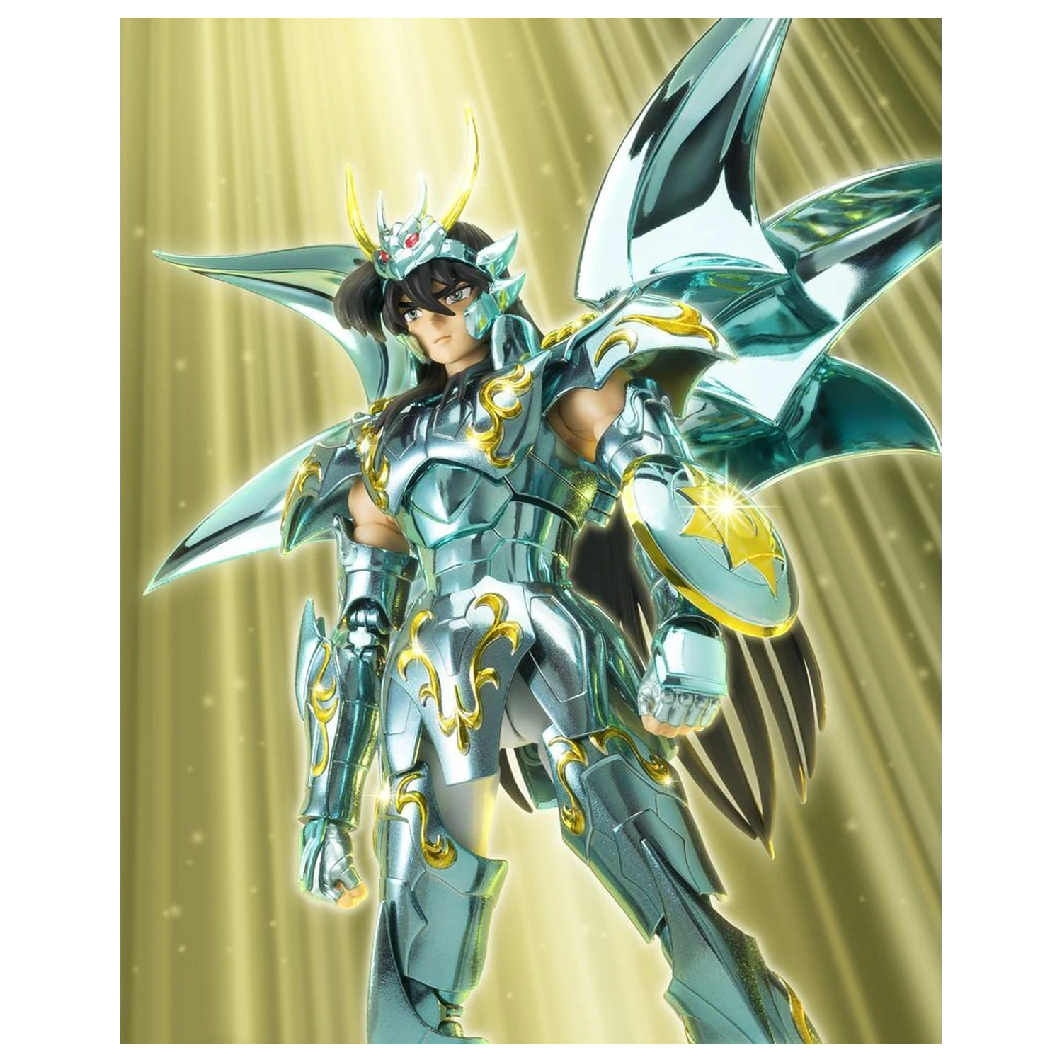 Saint Seiya Saint Cloth Myth EX Dragon Shiryu God Cloth figura 17,5cm termékfotó