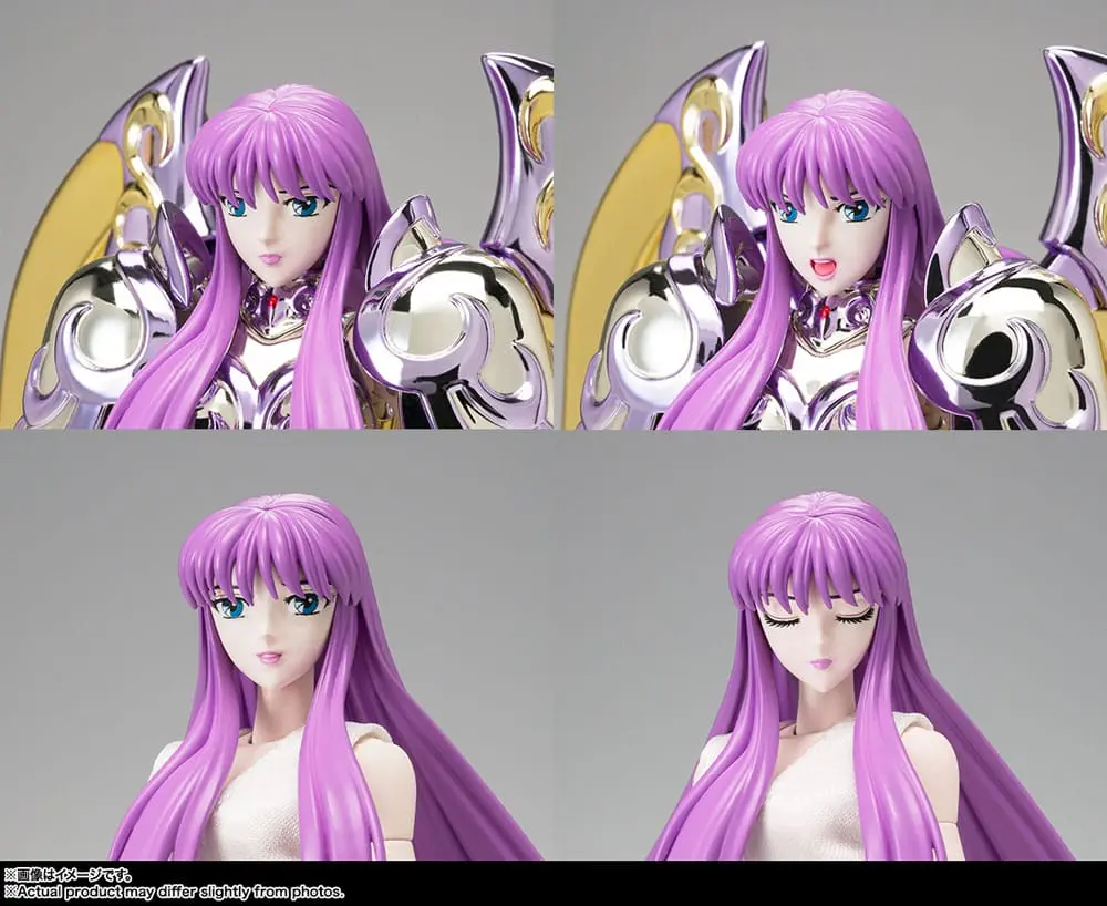 Saint Seiya Saint Cloth Myth Ex Goddess Athena &amp; Saori Kido akciófigura 16 cm termékfotó