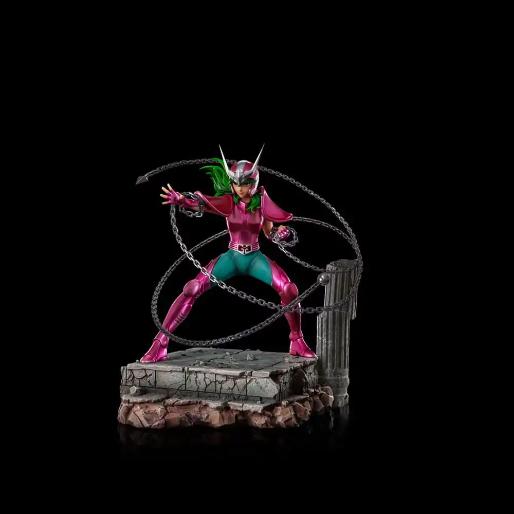 Saint Seiya Scale 1/10 Andromeda Shun szobor figura 21 cm termékfotó