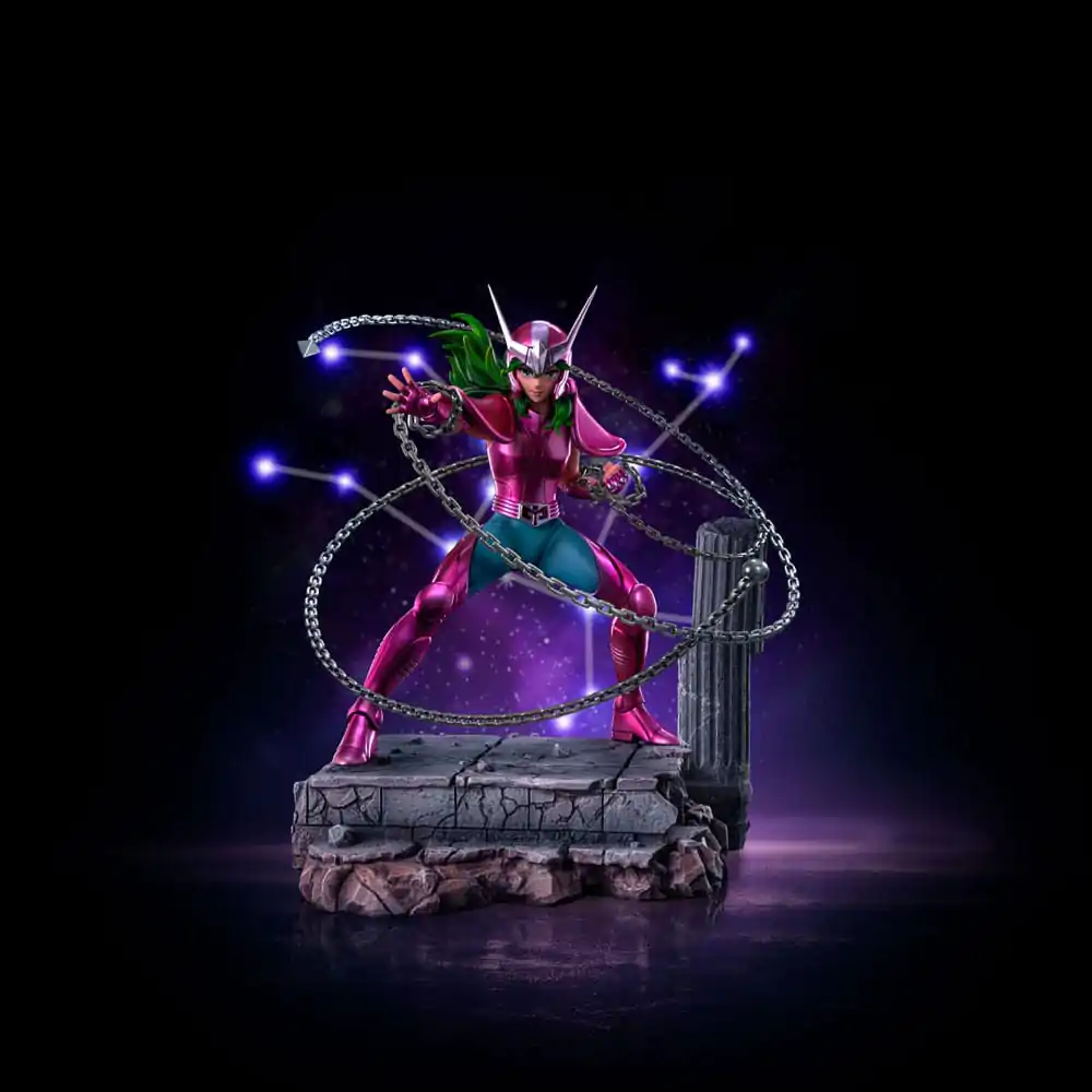 Saint Seiya Scale 1/10 Andromeda Shun szobor figura 21 cm termékfotó