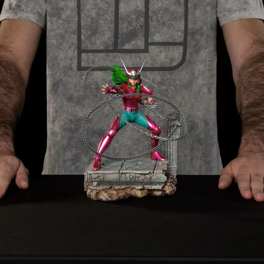 Saint Seiya Scale 1/10 Andromeda Shun szobor figura 21 cm termékfotó