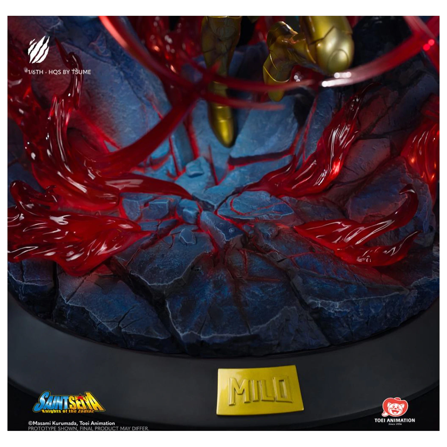 Saint Seiya Scorpio Milo szobor figura HQS 1/6 By Tsume 62cm termékfotó