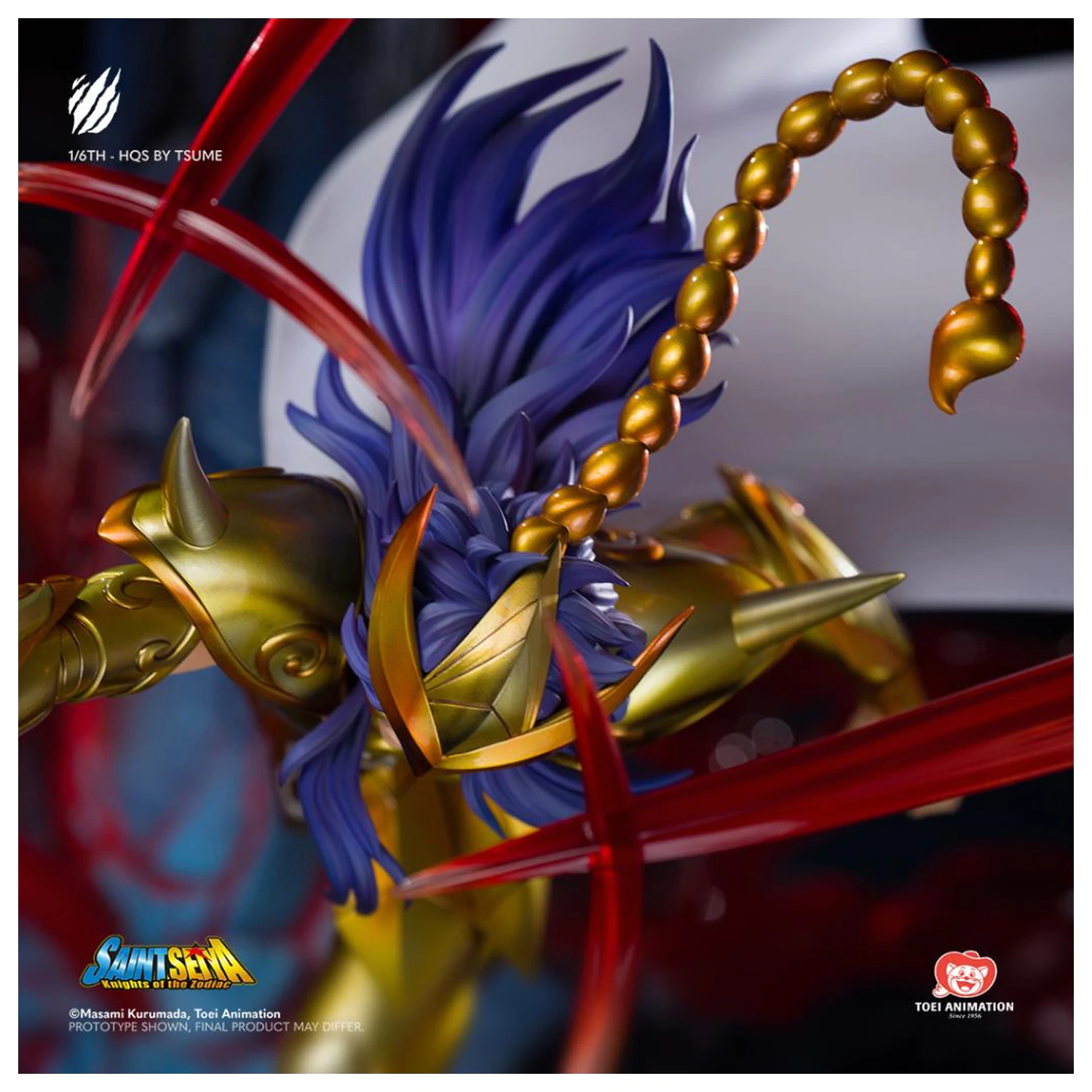 Saint Seiya Scorpio Milo szobor figura HQS 1/6 By Tsume 62cm termékfotó