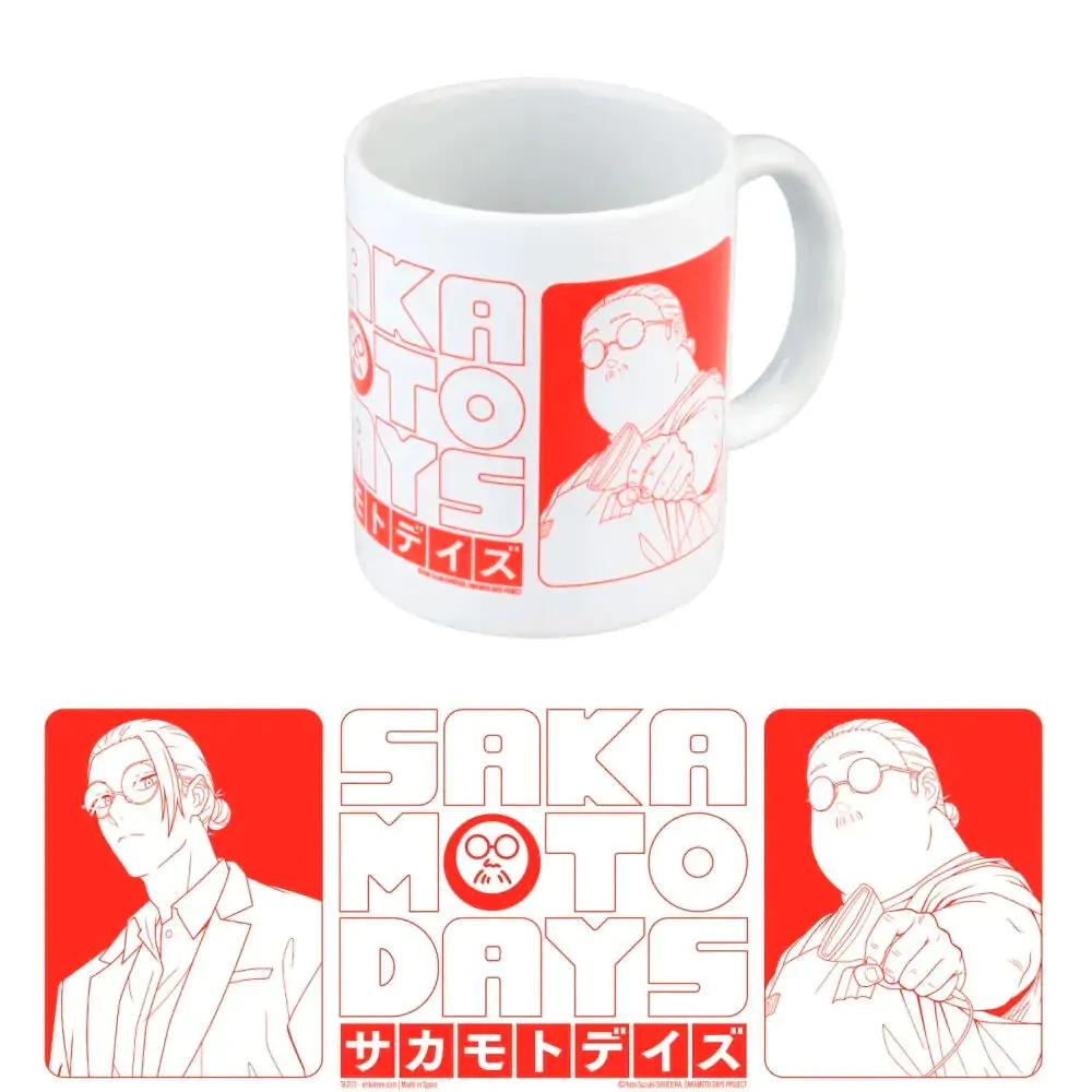 Sakamoto Days bögre 350ml termékfotó