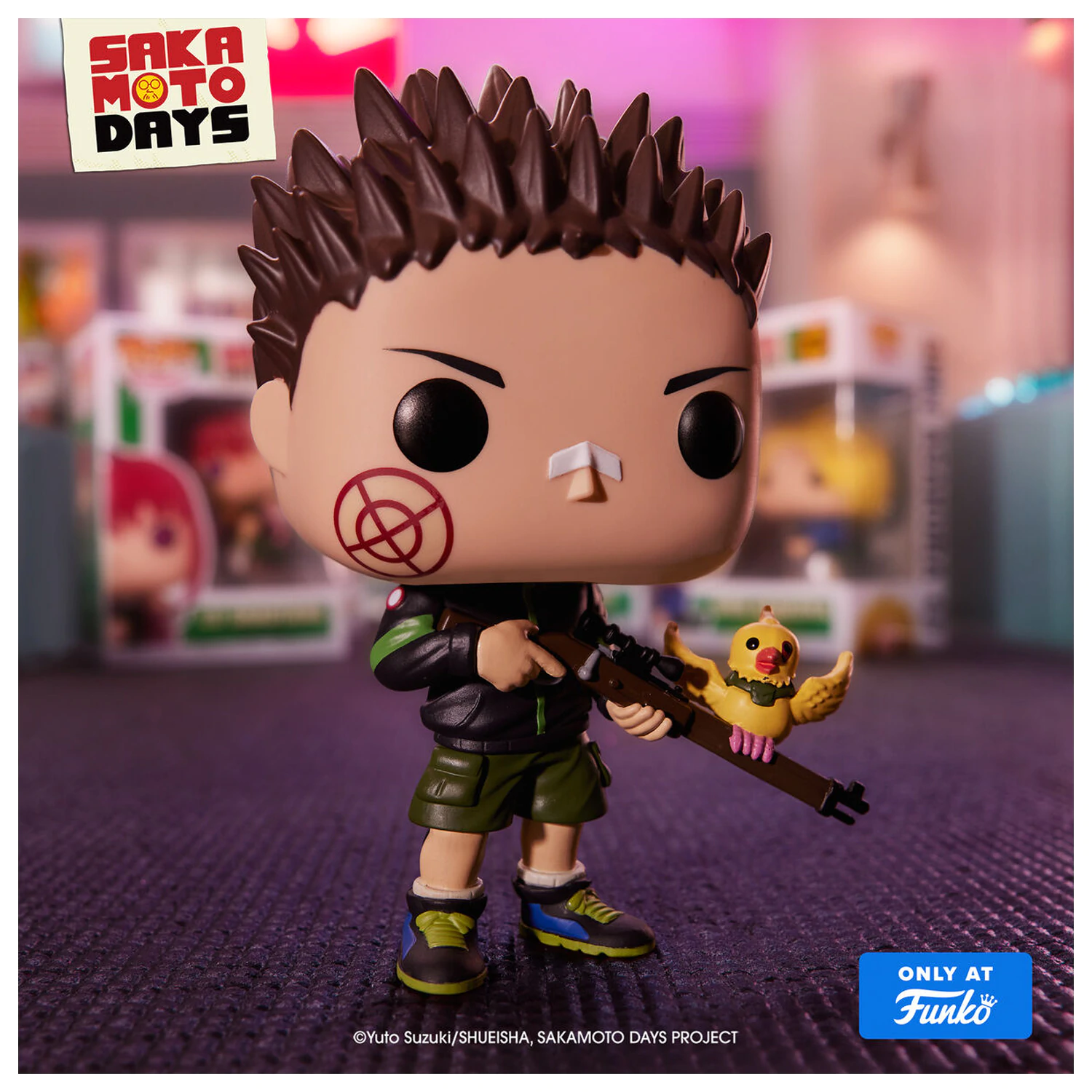 Sakamoto Days Funko POP! Animation Vinyl figura Heisuke & Piisuke Exkluzív Edition 9 cm termékfotó