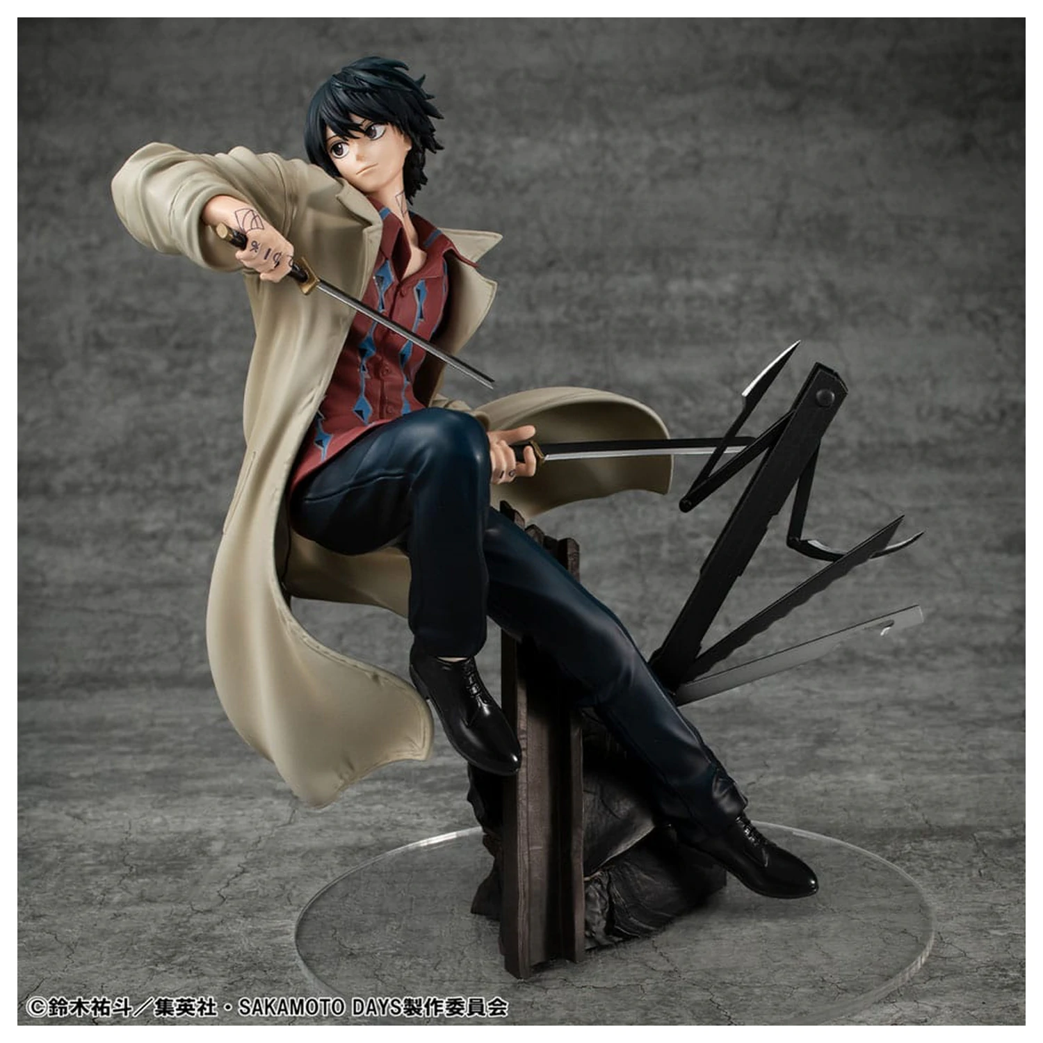 Sakamoto Days Nagumo PVC figura 24 cm termékfotó