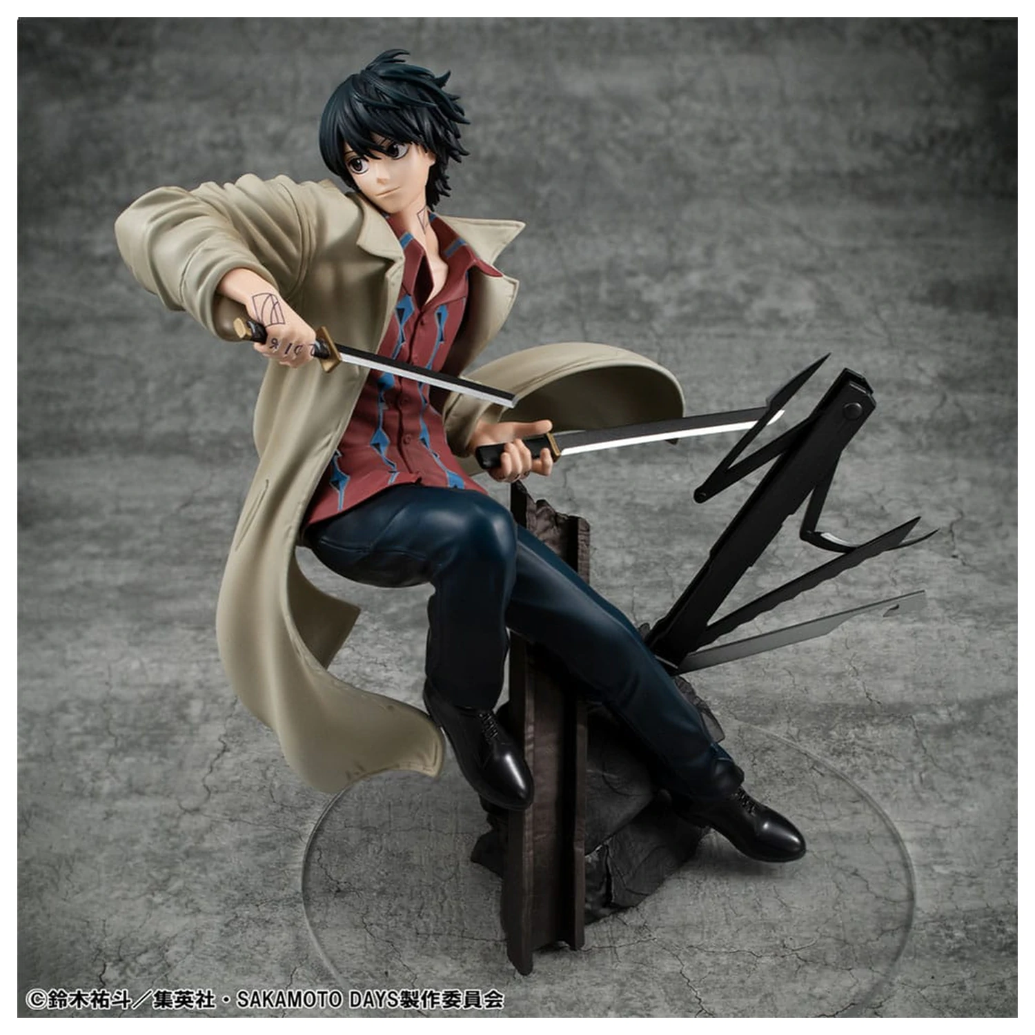 Sakamoto Days Nagumo PVC figura 24 cm termékfotó