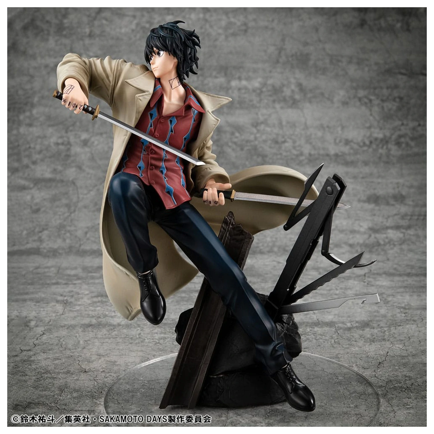 Sakamoto Days Nagumo PVC figura 24 cm termékfotó