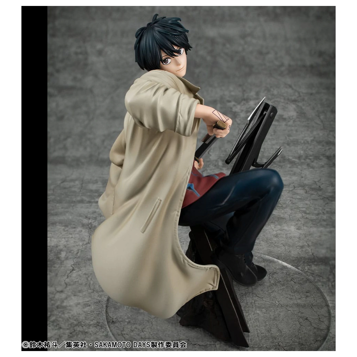 Sakamoto Days Nagumo PVC figura 24 cm termékfotó