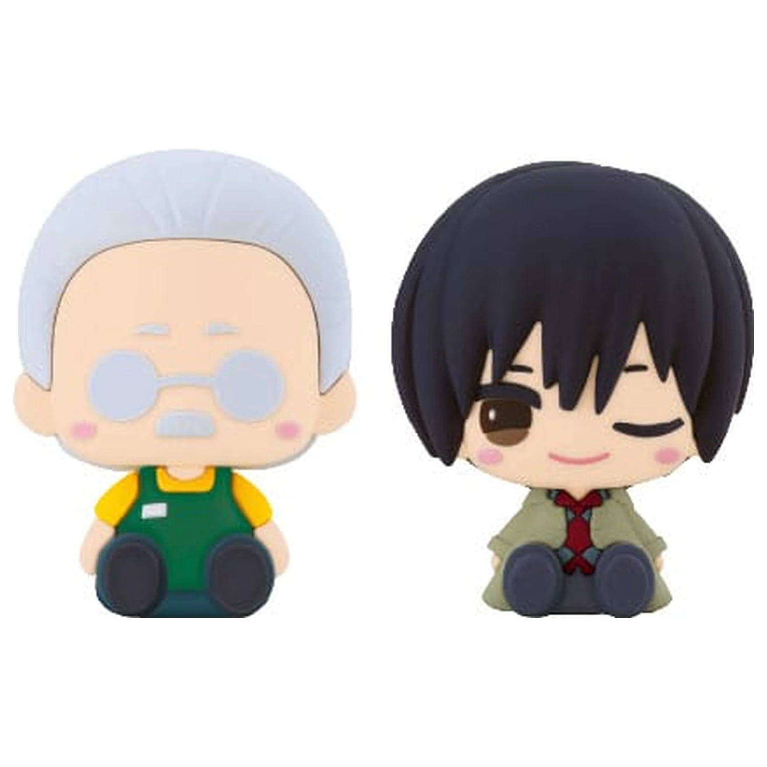 Sakamoto Days Pote Raba gumi Mascot PVC Mini figura Sakamoto Taro & Nagumo 8 cm termékfotó