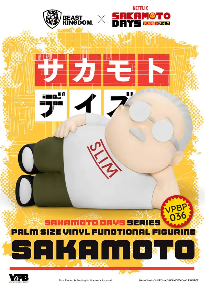 Sakamoto Days Taro Sakamoto Vinyl persely 14 cm termékfotó