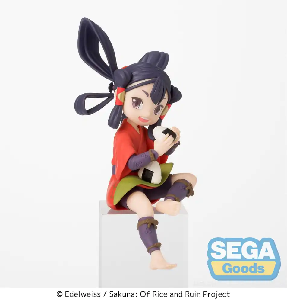 Sakuna: Of Rice and Ruin PM Perching Sakuna Anime Ver. PVC szobor figura 14 cm termékfotó