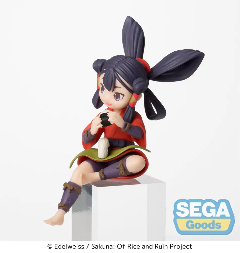 Sakuna: Of Rice and Ruin PM Perching Sakuna Anime Ver. PVC szobor figura 14 cm termékfotó