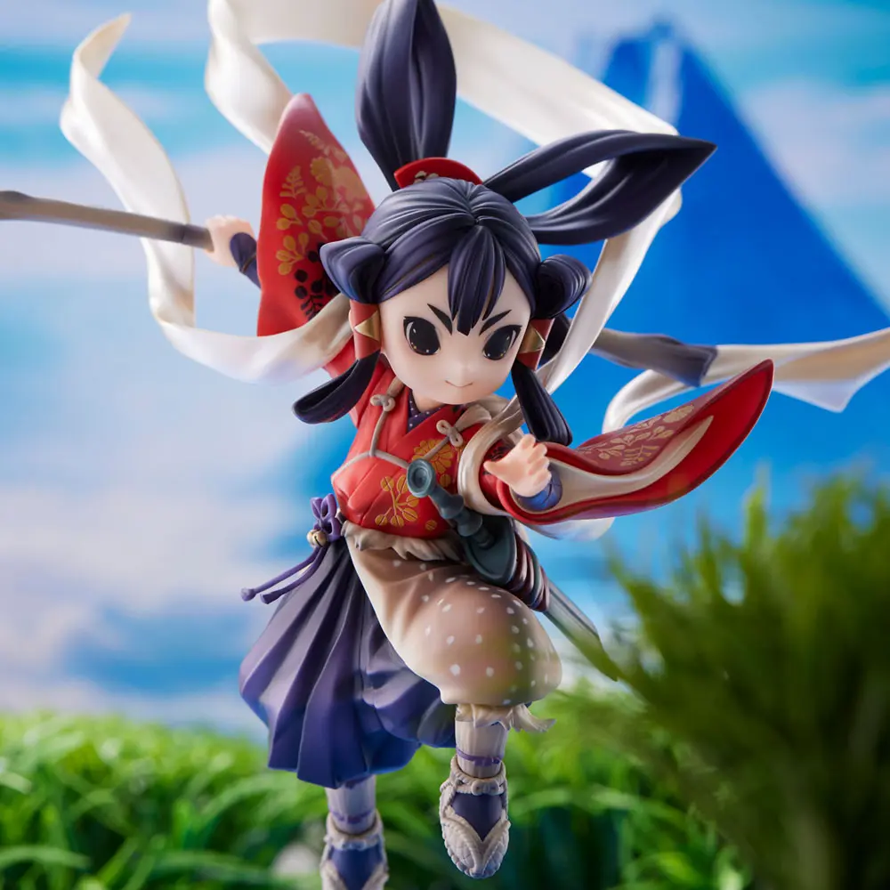 Sakuna: Of Rice and Ruin Princess Sakuna PVC szobor figura 17 cm termékfotó