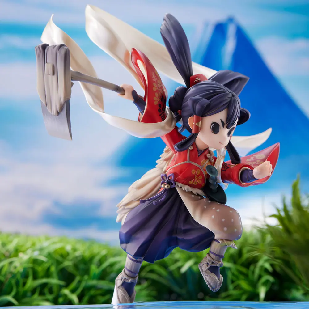 Sakuna: Of Rice and Ruin Princess Sakuna PVC szobor figura 17 cm termékfotó