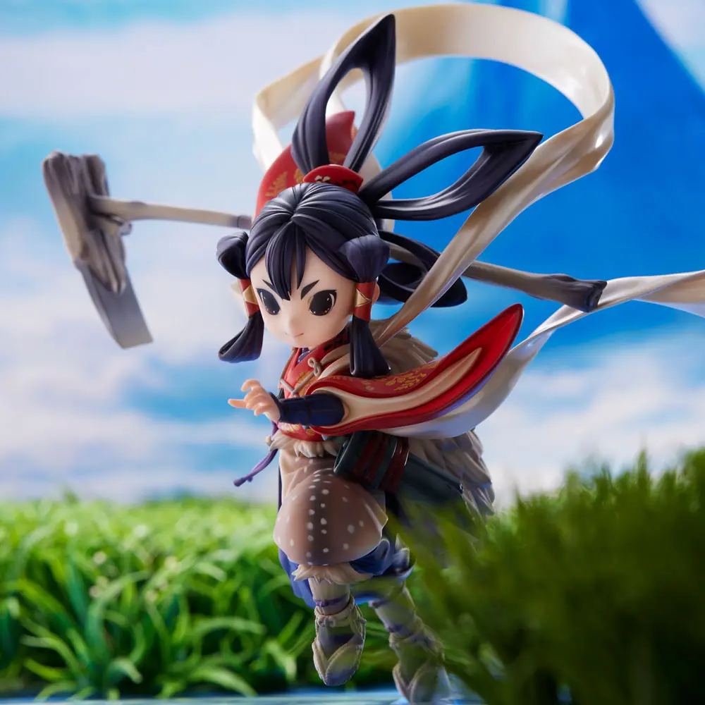 Sakuna: Of Rice and Ruin Princess Sakuna PVC szobor figura 17 cm termékfotó