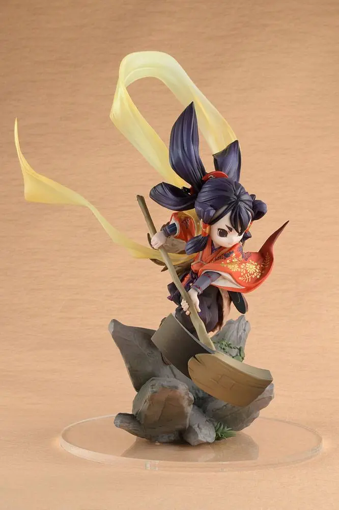 Sakuna: Of Rice and Ruin 1/7 Princess Sakuna (re-run) PVC szobor figura 22 cm termékfotó