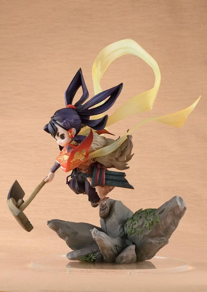 Sakuna: Of Rice and Ruin 1/7 Princess Sakuna (re-run) PVC szobor figura 22 cm termékfotó
