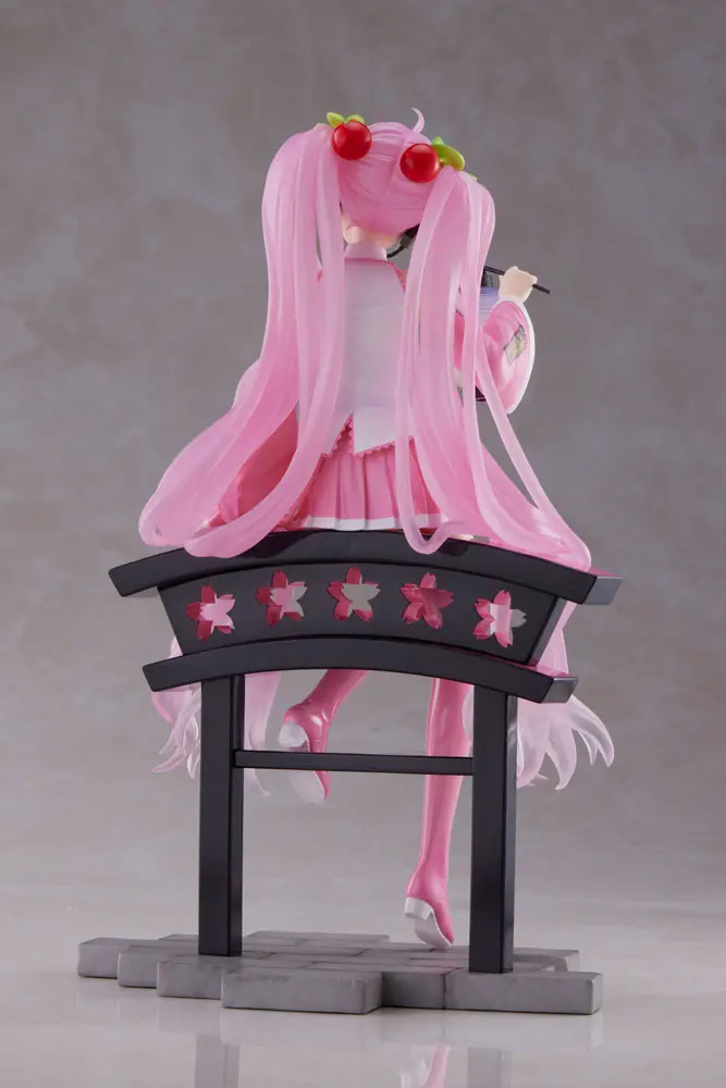 Sakura Miku AMP+ Sakura Lantern Ver. PVC szobor figura 20 cm termékfotó