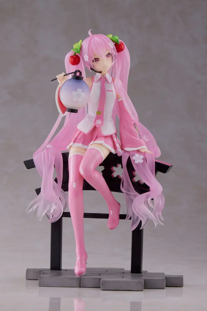 Sakura Miku AMP+ Sakura Lantern Ver. PVC szobor figura 20 cm termékfotó