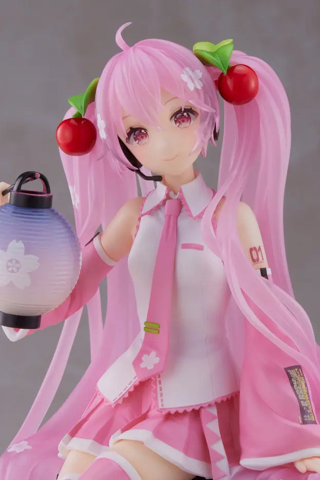 Sakura Miku AMP+ Sakura Lantern Ver. PVC szobor figura 20 cm termékfotó