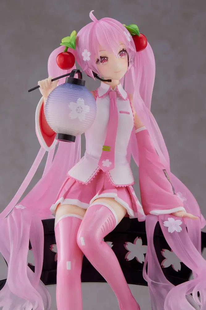 Sakura Miku AMP+ Sakura Lantern Ver. PVC szobor figura 20 cm termékfotó