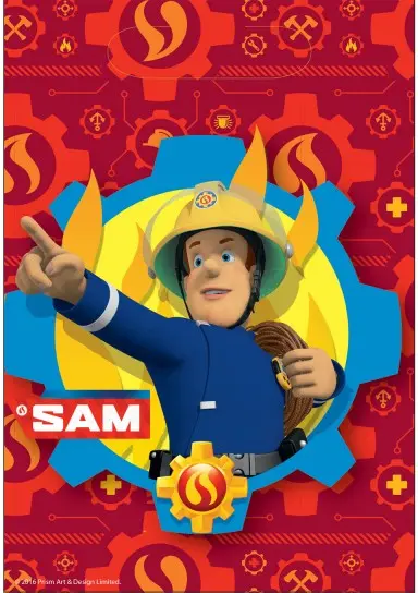 Sam a tűzoltó Ajándéktasak 8 db-os termékfotó