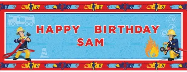 Sam a tűzoltó Fali dekoráció 120*45 cm termékfotó
