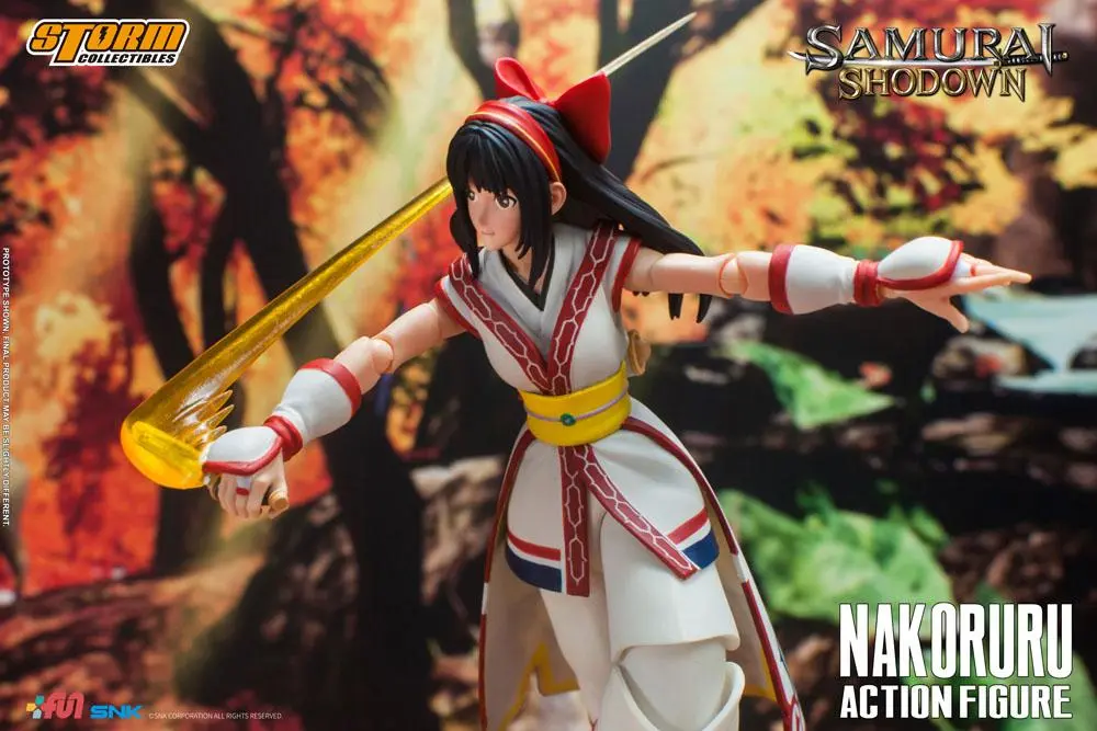Samurai 1/12 Nakoruru akciófigura 18 cm termékfotó