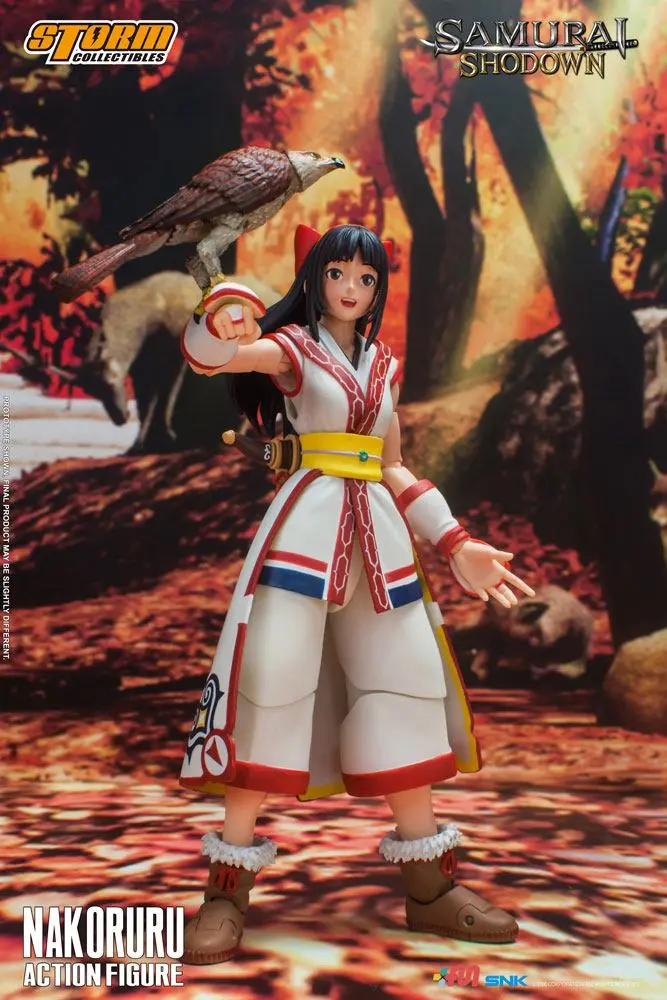 Samurai 1/12 Nakoruru akciófigura 18 cm termékfotó