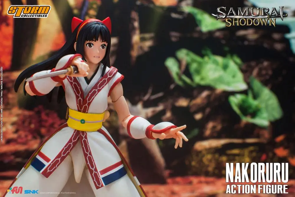 Samurai 1/12 Nakoruru akciófigura 18 cm termékfotó