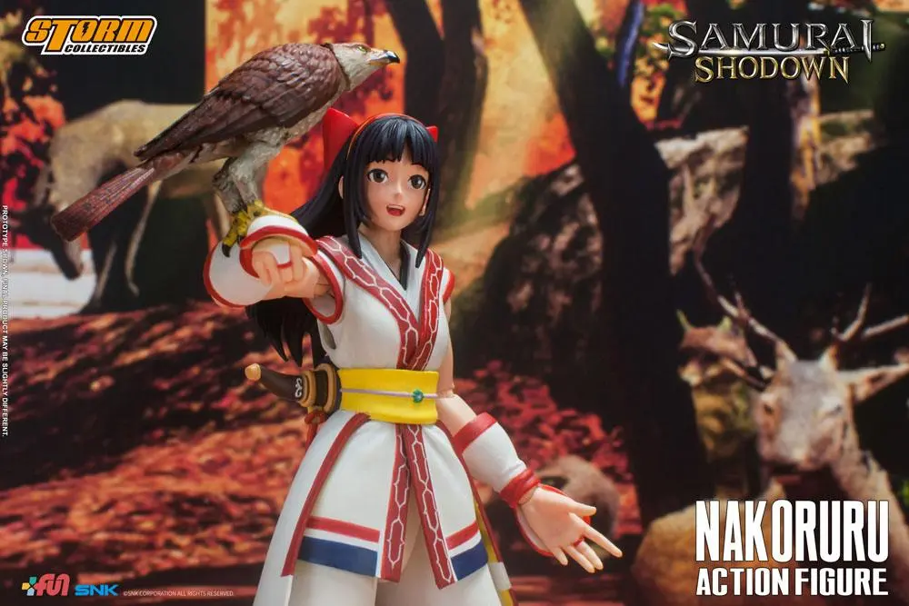 Samurai 1/12 Nakoruru akciófigura 18 cm termékfotó