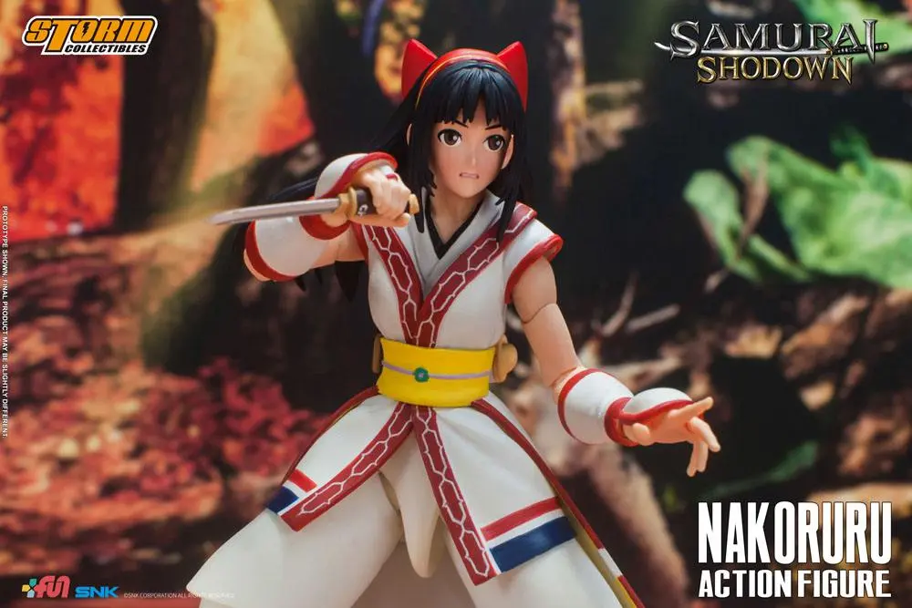Samurai 1/12 Nakoruru akciófigura 18 cm termékfotó