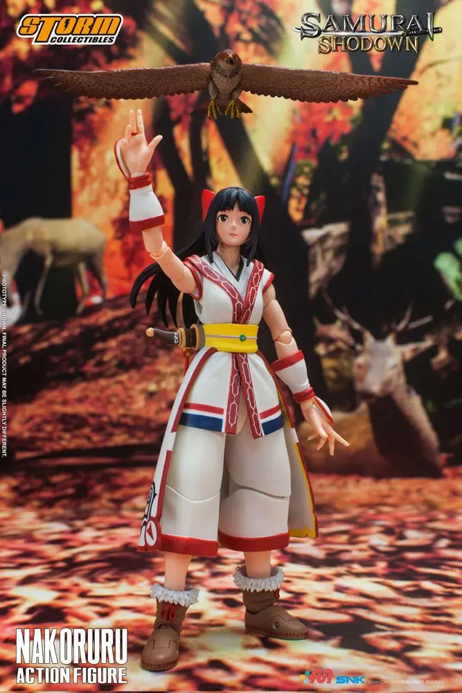 Samurai 1/12 Nakoruru akciófigura 18 cm termékfotó