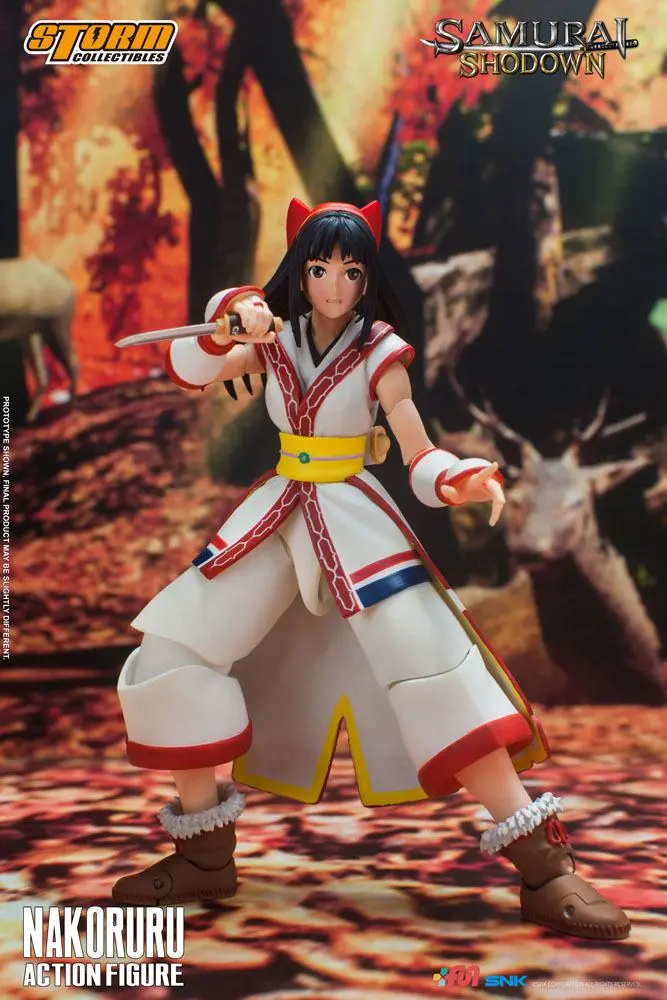 Samurai 1/12 Nakoruru akciófigura 18 cm termékfotó