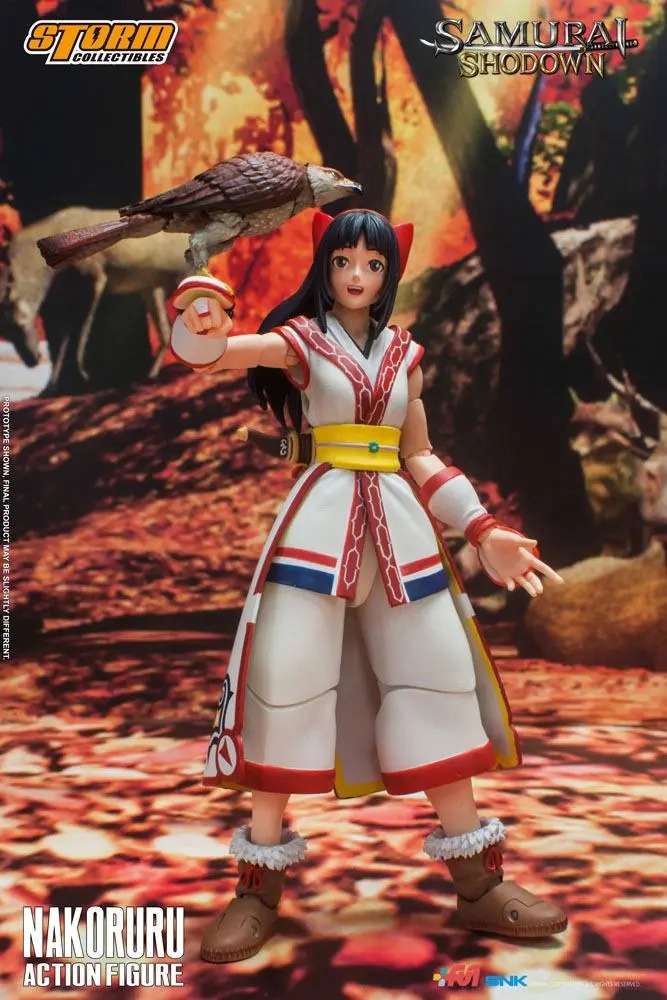Samurai 1/12 Nakoruru akciófigura 18 cm termékfotó